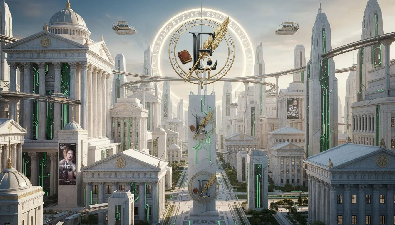 A sprawling fantasy world